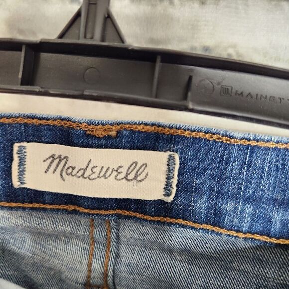 $128 MADEWELL Women 25 10" High-Riser Skinny Jeans in Hayes Wash #F4684 Rise - Picture 11 of 11
